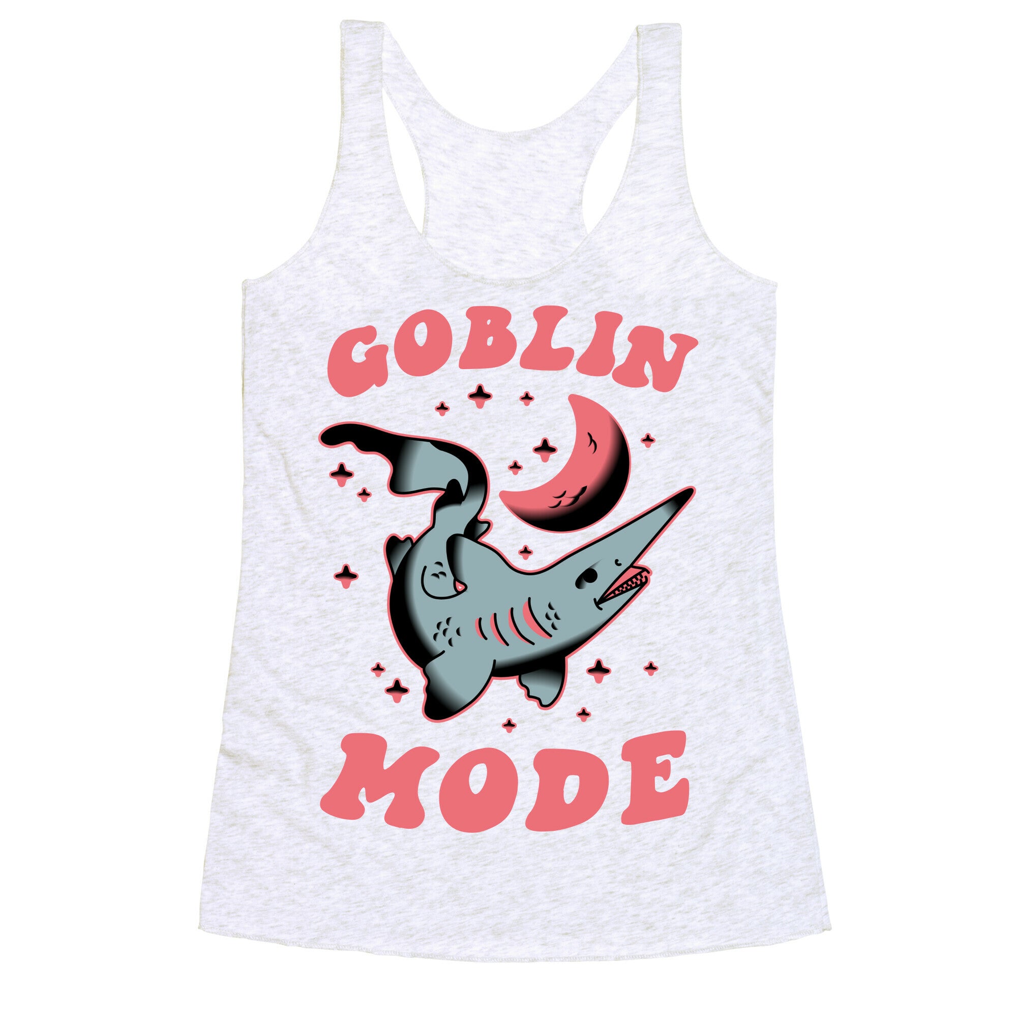 Goblin Mode (Goblin Shark) Racerback Tank